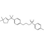 Benzeneethanol, 4-[1-(4,5-dihydro-4,4-dimethyl-2-oxazolyl)-1-methylethyl]-, 4-methylbenzenesulfonate (ester)