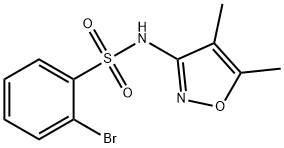 2-broMo-N-(4,5-diMethylisoxazol-3-yl)benzenesulfonaMide