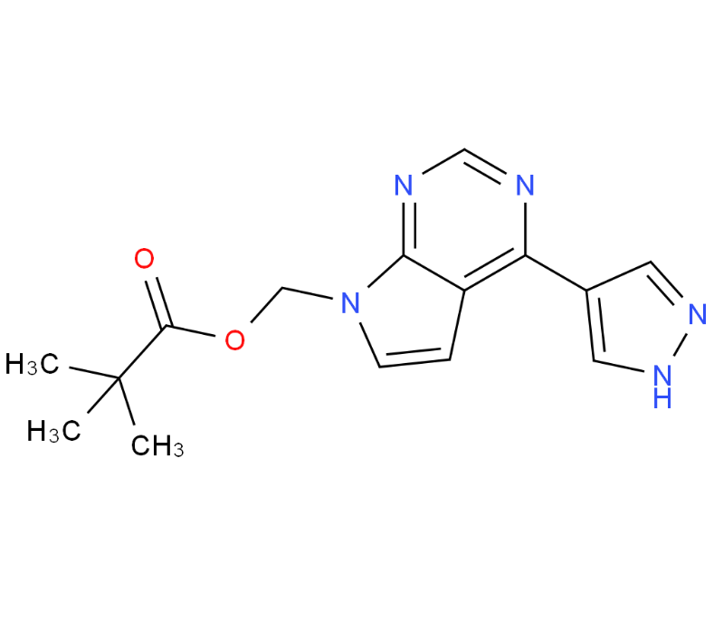  [4-(1H-Pyrazol-4-yl)-7H-pyrrolo[2,3-d]pyrimidin-7-yl]methyl pivalate