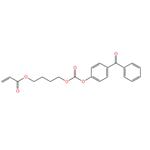 4-[[(4-Benzoylphenoxy)carbonyl]oxy]butyl 2-propenoate