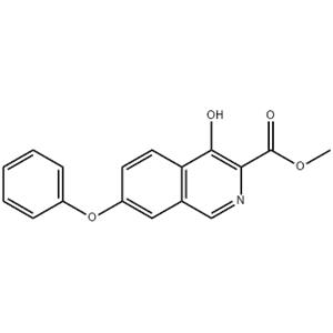 4-Hydroxy-7-phenoxy-3-isoquinolinecarboxylic acid methyl ester