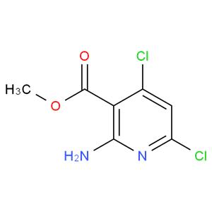 2-Amino-4,6-dichloro-nicotinicacidmethylester