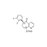 5H-?Cyclohepta[b]?pyridin-?5-?one, 6-?(2,?3-?difluorophenyl)?-?6,?7,?8,?9-?tetrahydro-?9-?[[tris(1-?methylethyl)?silyl]?oxy]?-?, (6S,?9R)?-