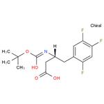 (3R)-N-(tert-butoxycarbonyl)-3-amino-4-(2,4,5-trifluorophenyl)butanoic acid