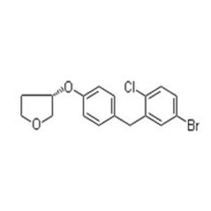 (3S)-3-[4-[(5-Bromo-2-chlorophenyl)methyl]phenoxy]tetrahydro-furan