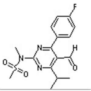 N-[4-(4-Fluorophenyl)-5-formyl-6-(1-methylethyl)-2-pyrimidinyl]-N-methyl-methanesulfonamide