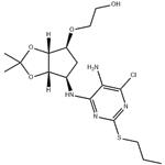 Ethanol, 2-[[(3aR,4S,6R,6aS)-6-[[5-aMino-6-chloro-2-(propylthio)-4-pyriMidinyl]aMino]tetrahydro-2,2-diMethyl-4H-cyclopenta-1,3-dioxol-4-yl]oxy]-