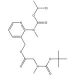 Glycine, N-[(1,1-diMethylethoxy)carbonyl]-N-Methyl-, [2-[[(1-chloroethoxy)carbonyl]MethylaMino]-3-pyridinyl]Methyl ester