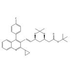 (4R,6S)-6-[(1E)-2-[2-Cyclopropyl-4-(4-fluorophenyl)-3-quinolinyl]ethenyl]-2,2-dimethyl-1,3-dioxane-4-acetic acid tert-butyl ester