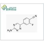 4-(3-Amino-1,2,4-triazin-6-yl)-2-fluorobenzonitrile