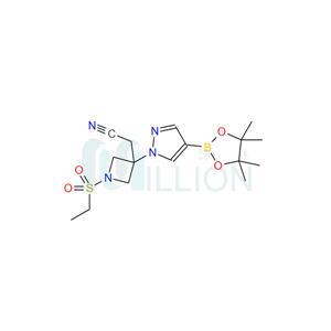 3-Azetidineacetonitrile, 1-(ethylsulfonyl)-3-[4-(4,4,5,5-tetramethyl-1,3,2-dioxaborolan-2-yl)-1H-pyrazol-1-yl]-