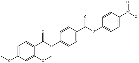 4-((4-Nitrophenoxy)carbonyl)phenyl 2,4-dimethoxybenzoate