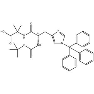 Boc-His(Trt)-Aib-OH