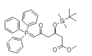 Methyl (3R)-3-(tert-butyldimethylsilyloxy)-5-oxo-6-triphenylphosphoranylidenehexanoate