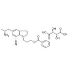 5-[(2R)-2-Aminopropyl]-1-[3-(benzoyloxy)propyl]-2,3-dihydro-1H-indole-7-carbonitrile (2R,3R)-2,3-dihydroxybutanedioate