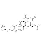 (1S)-1,5-Anhydro-1-C-[4-chloro-3-[[4-[[(3S)-tetrahydro-3-furanyl]oxy]phenyl]methyl]phenyl]-D-glucitol tetraacetate