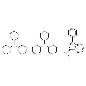 Bis(tricyclohexylphosphine)-3-phenyl-1H-inden-1-ylideneruthenium(IV) dichloride