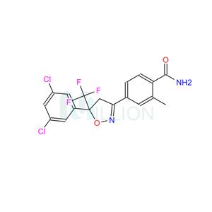 Benzamide, 4-[5-(3,5-dichlorophenyl)-4,5-dihydro-5-(trifluoromethyl)-3-isoxazolyl]-2-methyl-