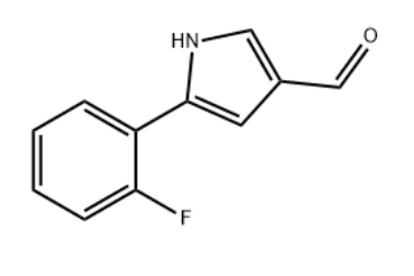 5-(2-fluorophenyl)-1H-pyrrole-3-carbaldehyde