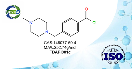 4-[(4-methylpiperazin-1-yl)methyl]benzoyl chloride