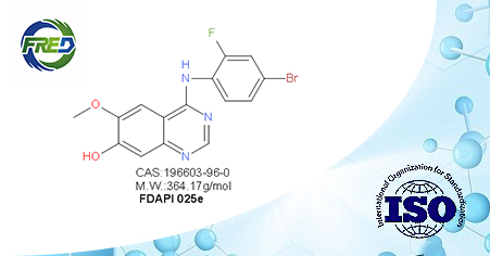 4-(4-Bromo-2-fluoroanilino)-7-hydroxy-6-methoxyquinazoline