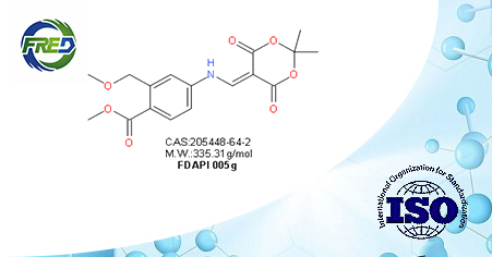 4-[(2,2-Dimethyl-4,6-dioxo-[1,3]-dioxan-5-ylidenemethyl)-amino]-2-methoxy-benzoic acid methyl ester