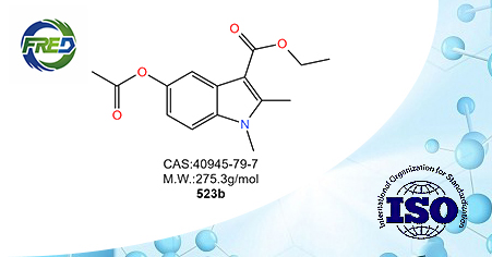 Ethyl 5-acetyloxy-1,2-dimethylindole-3-carboxylate