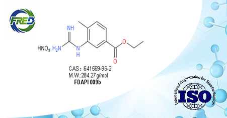 3-[(Aminoiminomethyl)amino]-4-methylbenzoic acid ethyl ester mononitrate