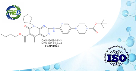 Tert-butyl 4-(6-(8-cyclopentyl-5-Methyl-7-oxo-6-(1-propoxyvinyl)-7,8-dihydropyrido[2,3-d]pyriMidin-2-ylaMino)pyridin-3-yl)piperazine-1-carboxylate