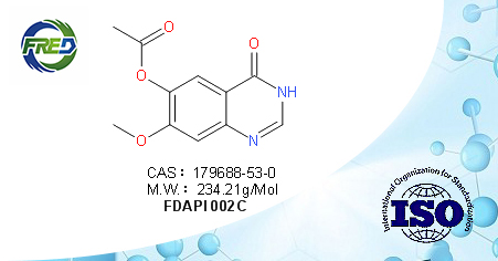 3,4-dihydro-7-methoxy-4-oxo-quinazolin-6-yl acetate