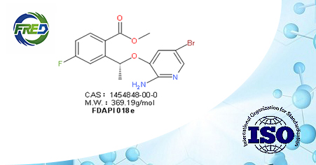 Methyl (R)-2-(1-((2-amino-5-bromopyridin-3-yl)oxy)ethyl)-4-fluorobenzoate