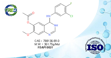 4-(3-Chloro-4-fluorophenyl-ami-no)-7-methoxyquinazolin-6-yl acetate