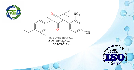 Tert-butyl 2-(4-cyano-2-nitro-phenyl)-4-(4-ethyl-3-iodo-phenyl)-4-methyl-3-oxo-pentanoate