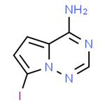 4-amino-7-iodopyrrolo[2,1-f][1,2,4]triazine