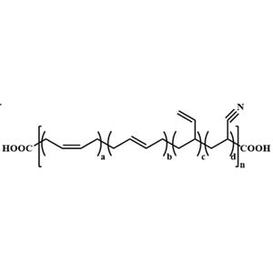 End-carboxyl liquid nitrile rubber