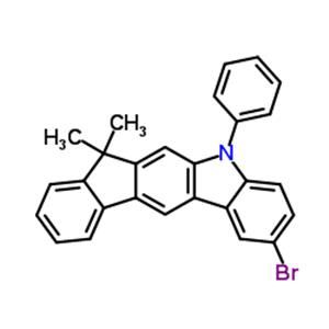 2-Bromo-5,7-dihydro-7,7-dimethyl-5-phenyl-indeno[2,1-b]carbazole