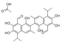 Gossypol-acetic acid