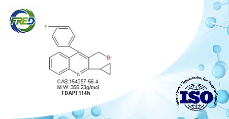 3-(Bromomethyl)-2-cyclopropyl-4-(4'-fluorophenyl)quinoline