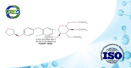 (1S)-1,5-anhydro-2,3,4,6-tetra-O-acteyl-1-C-[4-chloro-3-[[4-[[(3S)-tetrahydrofu-ran-3-yl]oxy]phenyl] methyl]phenyl]-D-Glucitol