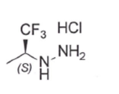 (S)-(1,1,1-trifluoropropan-2-yl) hydrazine hydrochloride