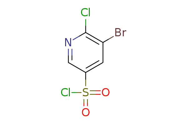 3-Bromo-2-chloropyridine-5-sulfonyl chloride