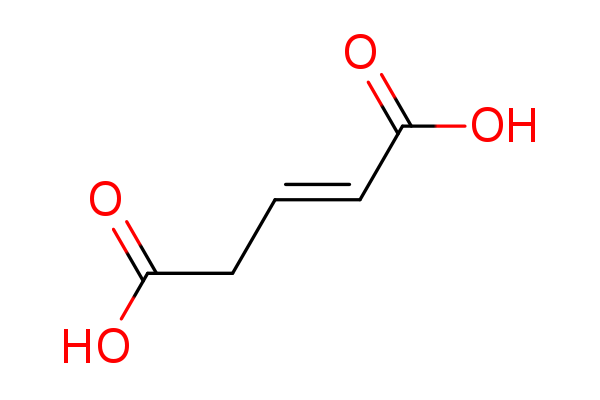 (2E)-pent-2-enedioic acid