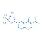 3-Nitro-4-quinolinol-6-boronic acid pinacol ester