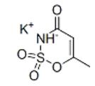 Acesulfame K Structure