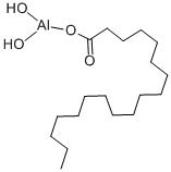 Aluminum monostearate Structure