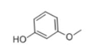 3-Methoxyphenol Structure