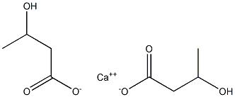 Calcium 3-hydroxybutyrate Structure