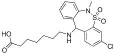 Tianeptine Structure