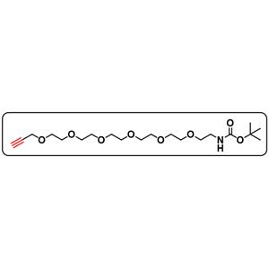 Propargyl-PEG6-NHBoc