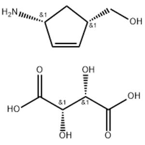 	(1S-cis)-4-Amino-2-cyclopentene-1-methanol D-hydrogen tatrate